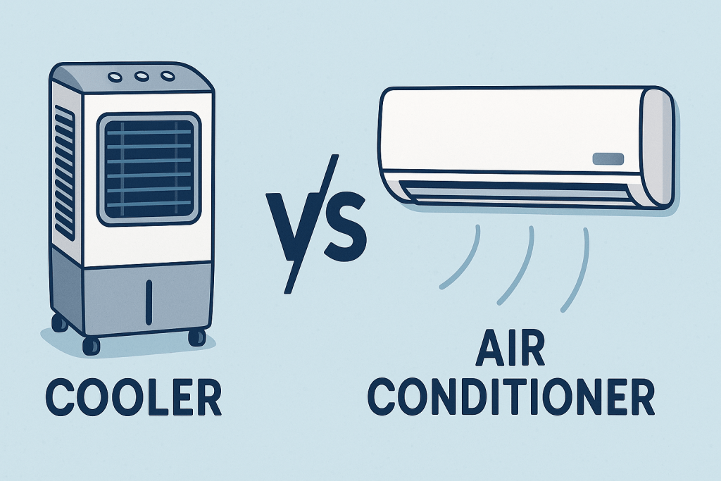 Air cooler vs air conditioner comparison