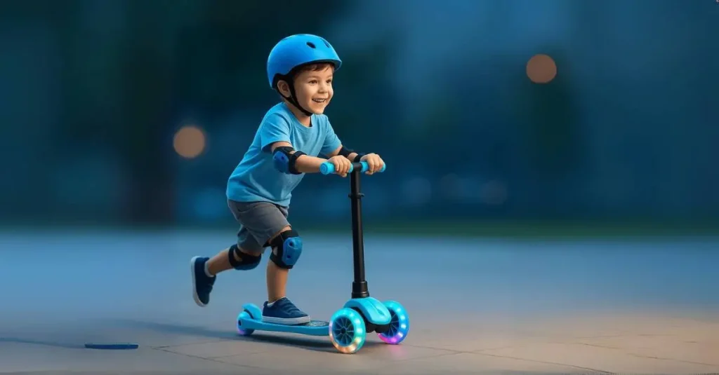 Foldable Kids’ Kick Scooter