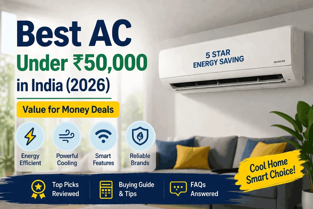 Best AC under 50,000 in India