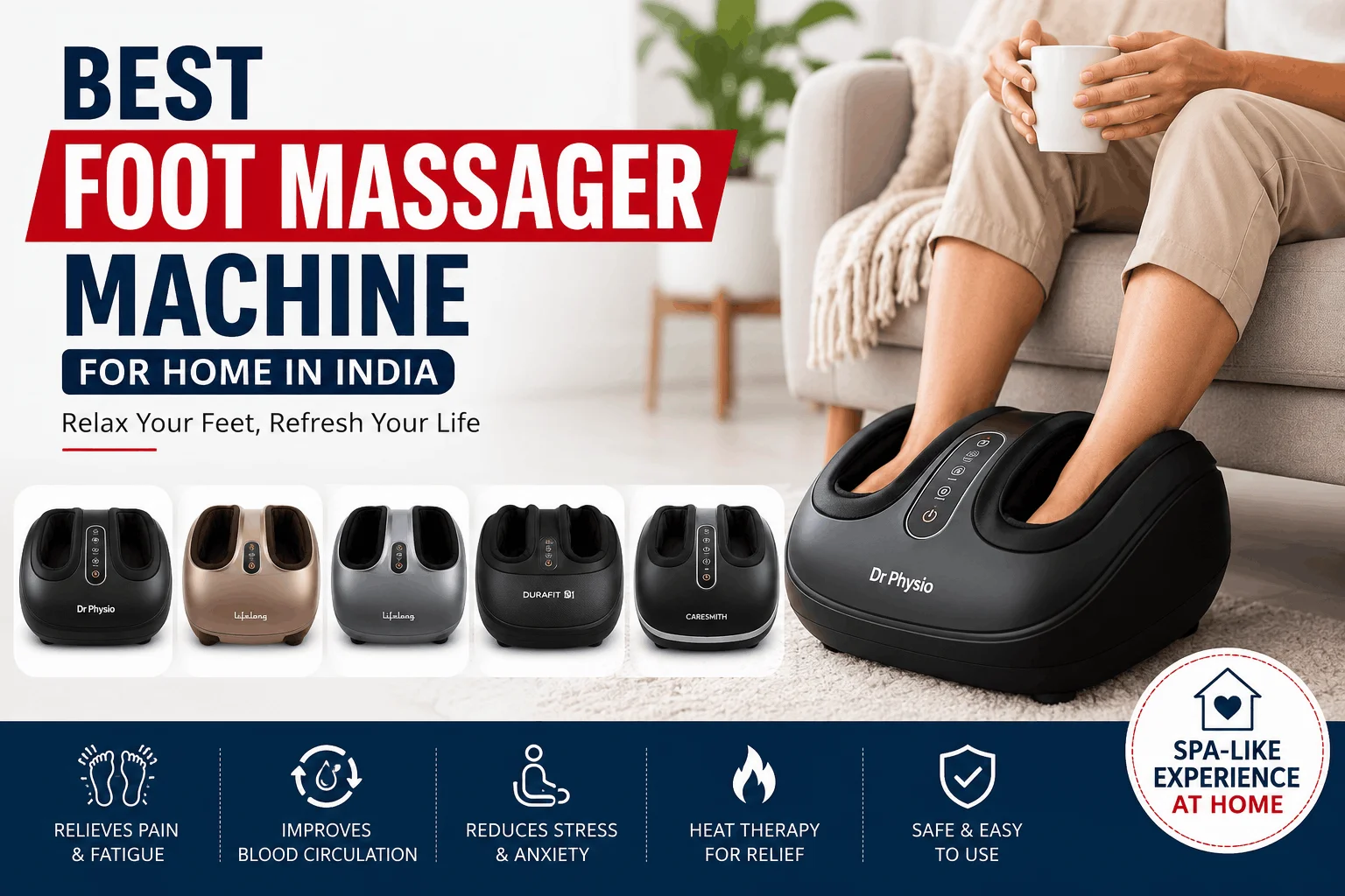 best electric foot massager machine for home